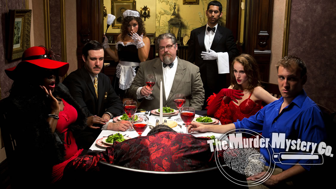 Boston murder mystery party themes